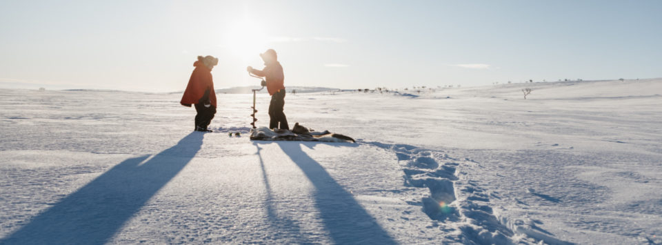 Kevättalven pilkkireissu